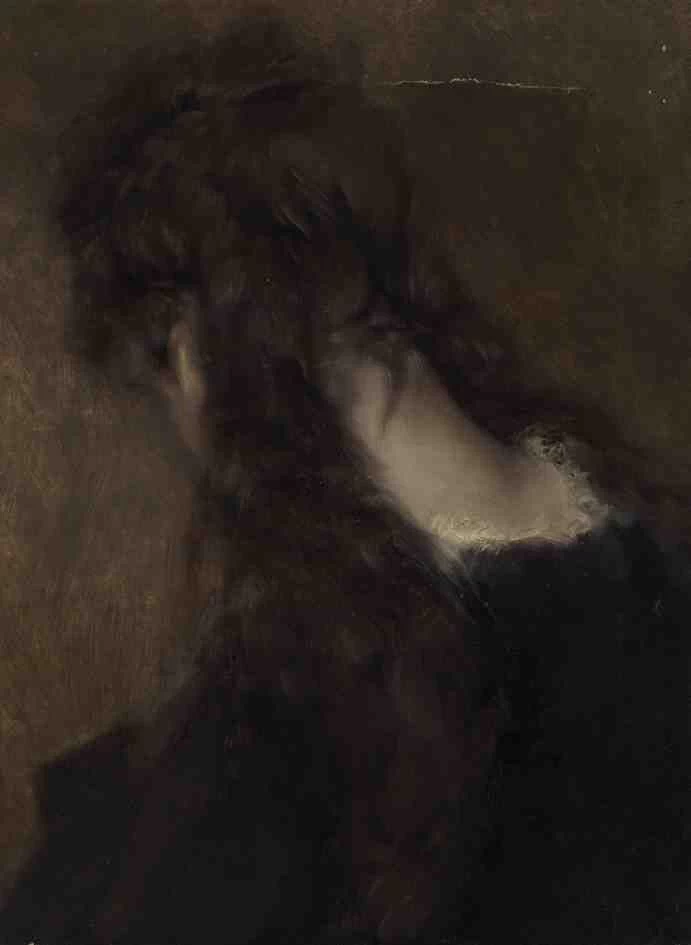 La ragazza con la faccia voltata - Bavarian State Painting Collections